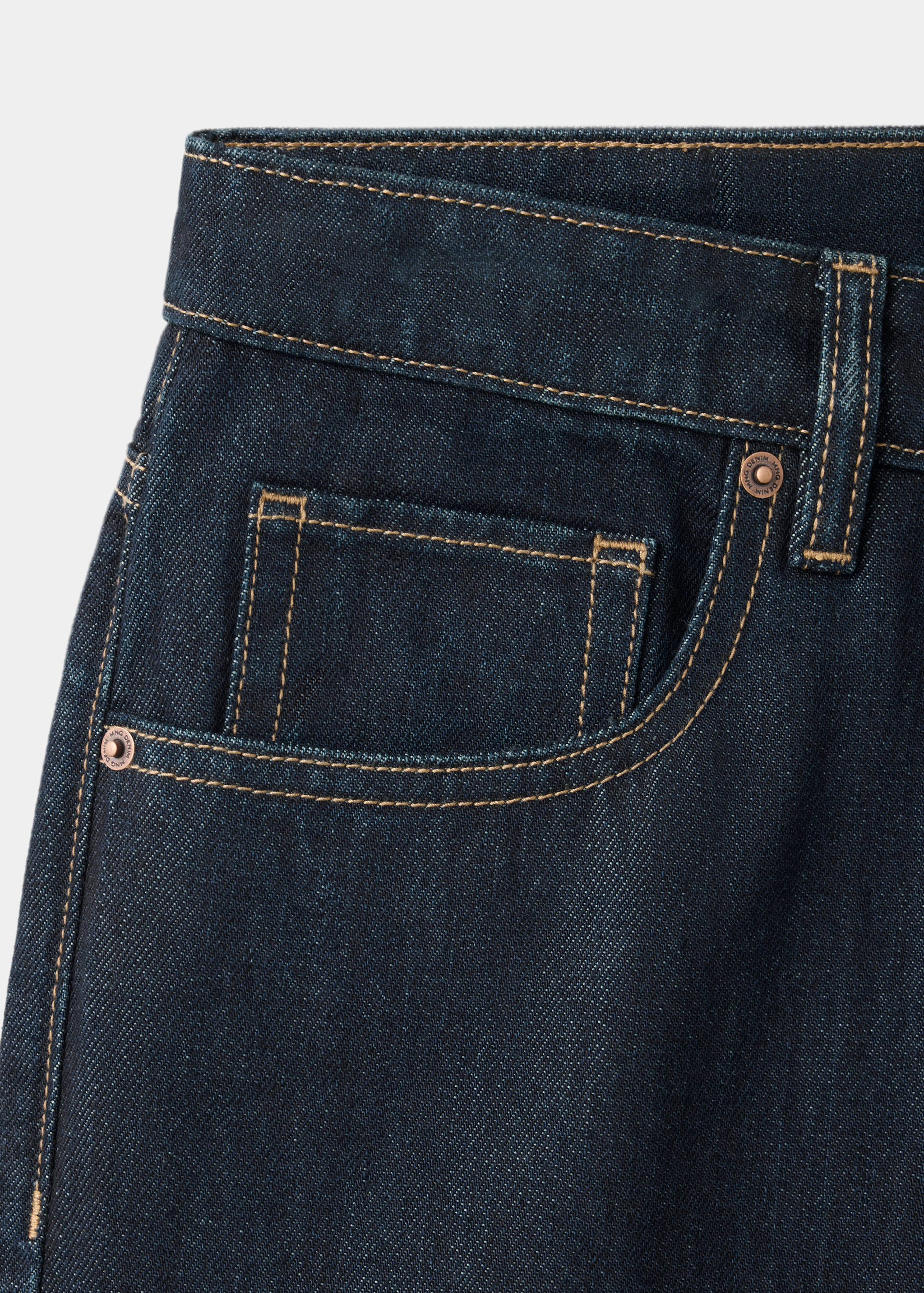 Moby relaxed fit dark wash jeans - Details of the article 8