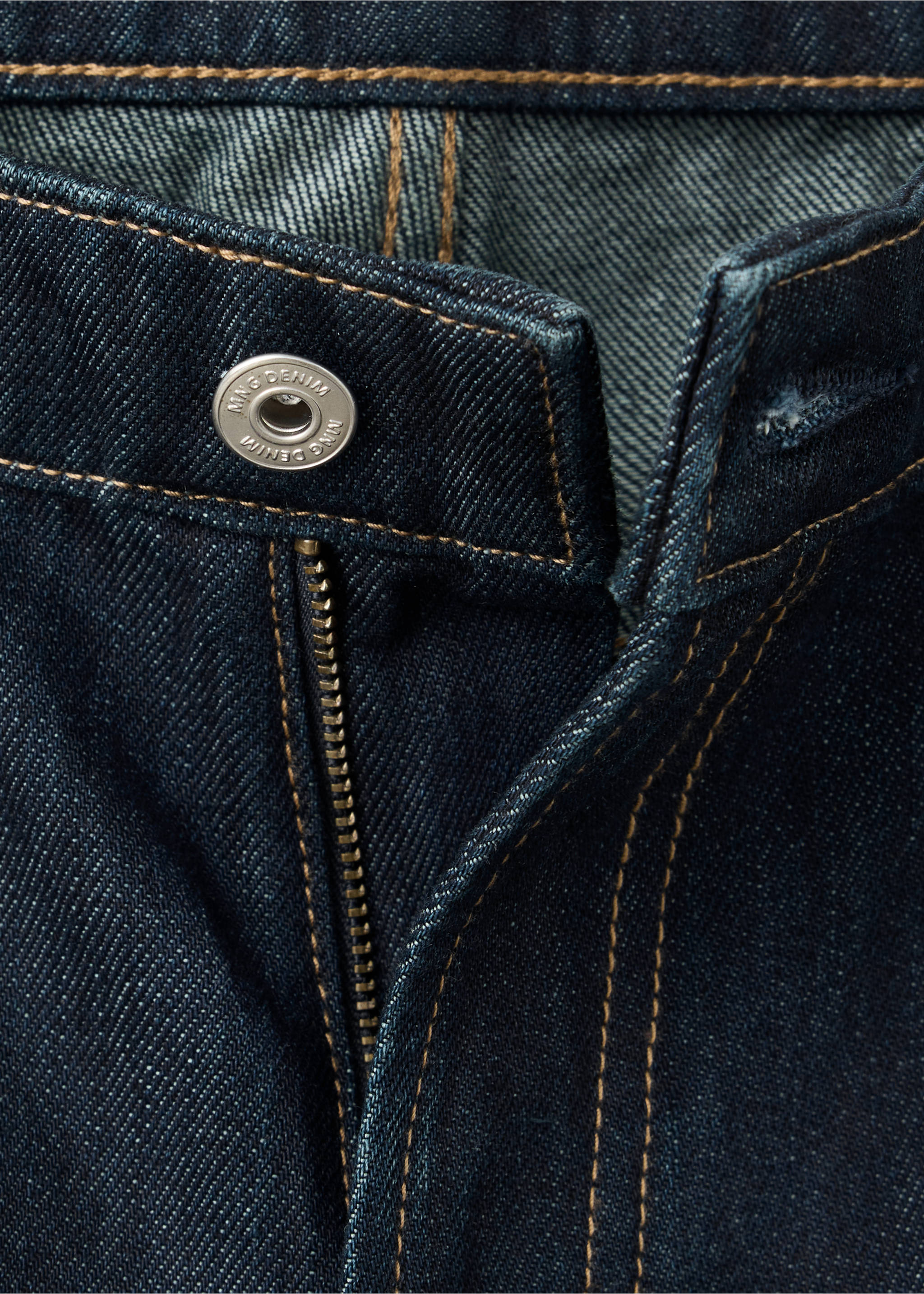 Moby relaxed fit dark wash jeans - Details of the article 0, Open Blue. Ref: 37004408-00.