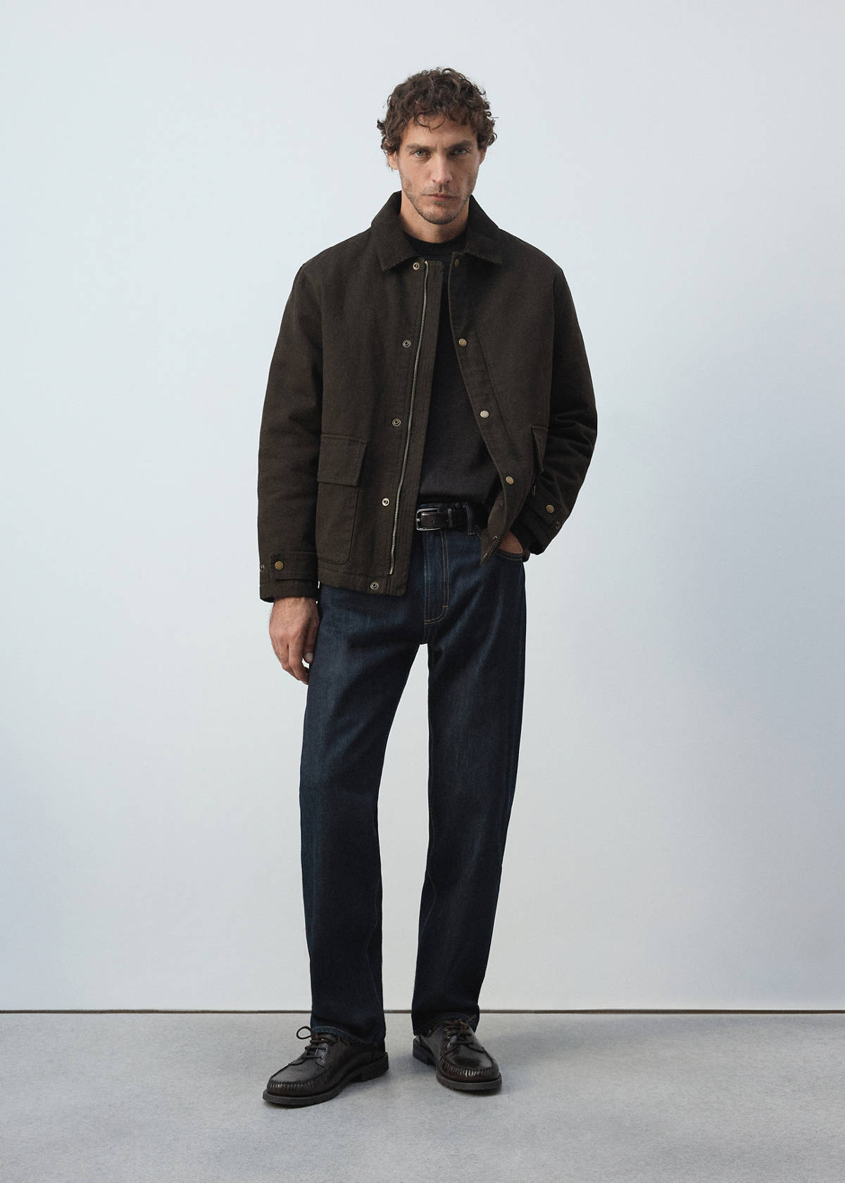 Light wash Moby relaxed fit jeans — Open Blue