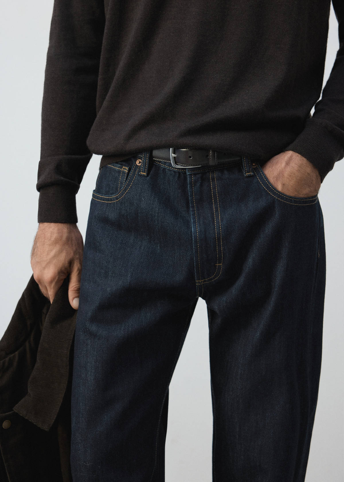 Light wash Moby relaxed fit jeans — Open Blue
