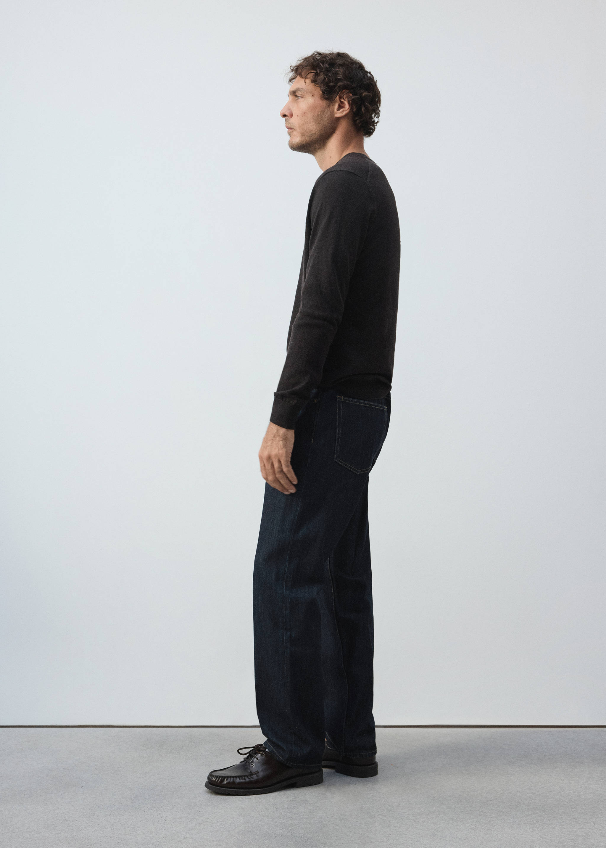 Moby relaxed fit dark wash jeans - Details of the article 2