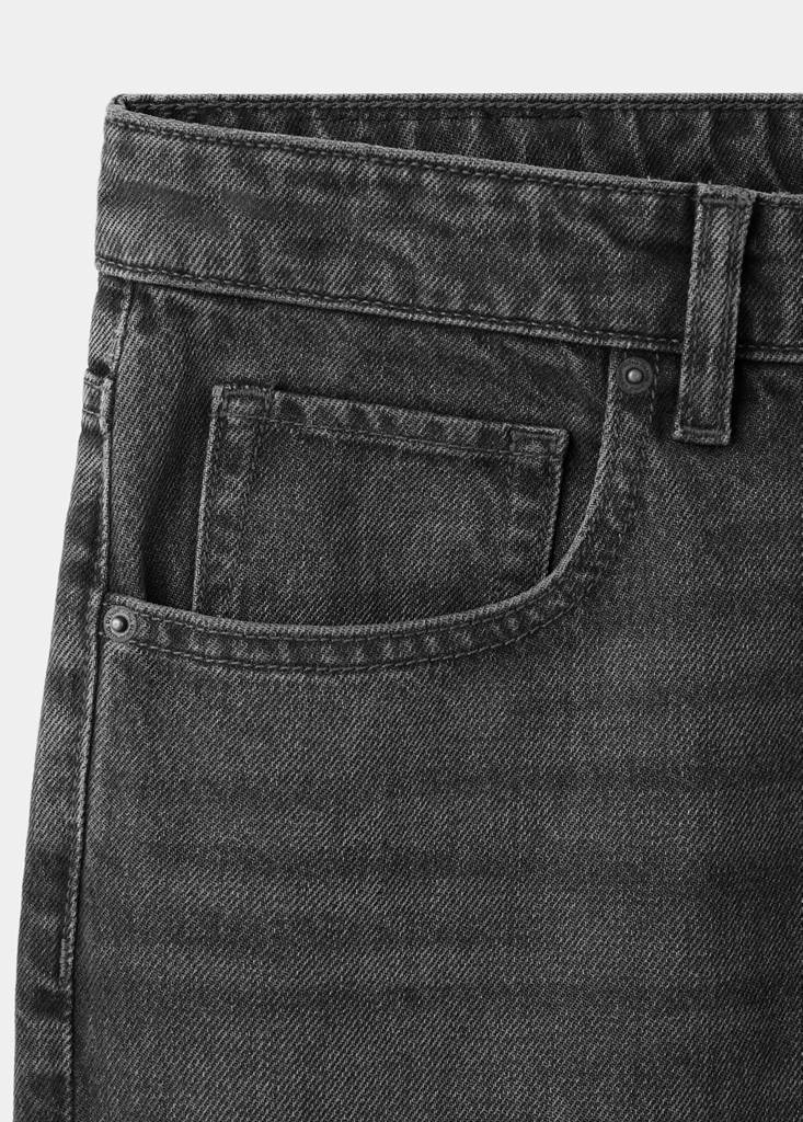 Light wash Moby relaxed fit jeans — Open Grey