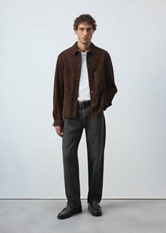 Light wash Moby relaxed fit jeans — Open Grey 12