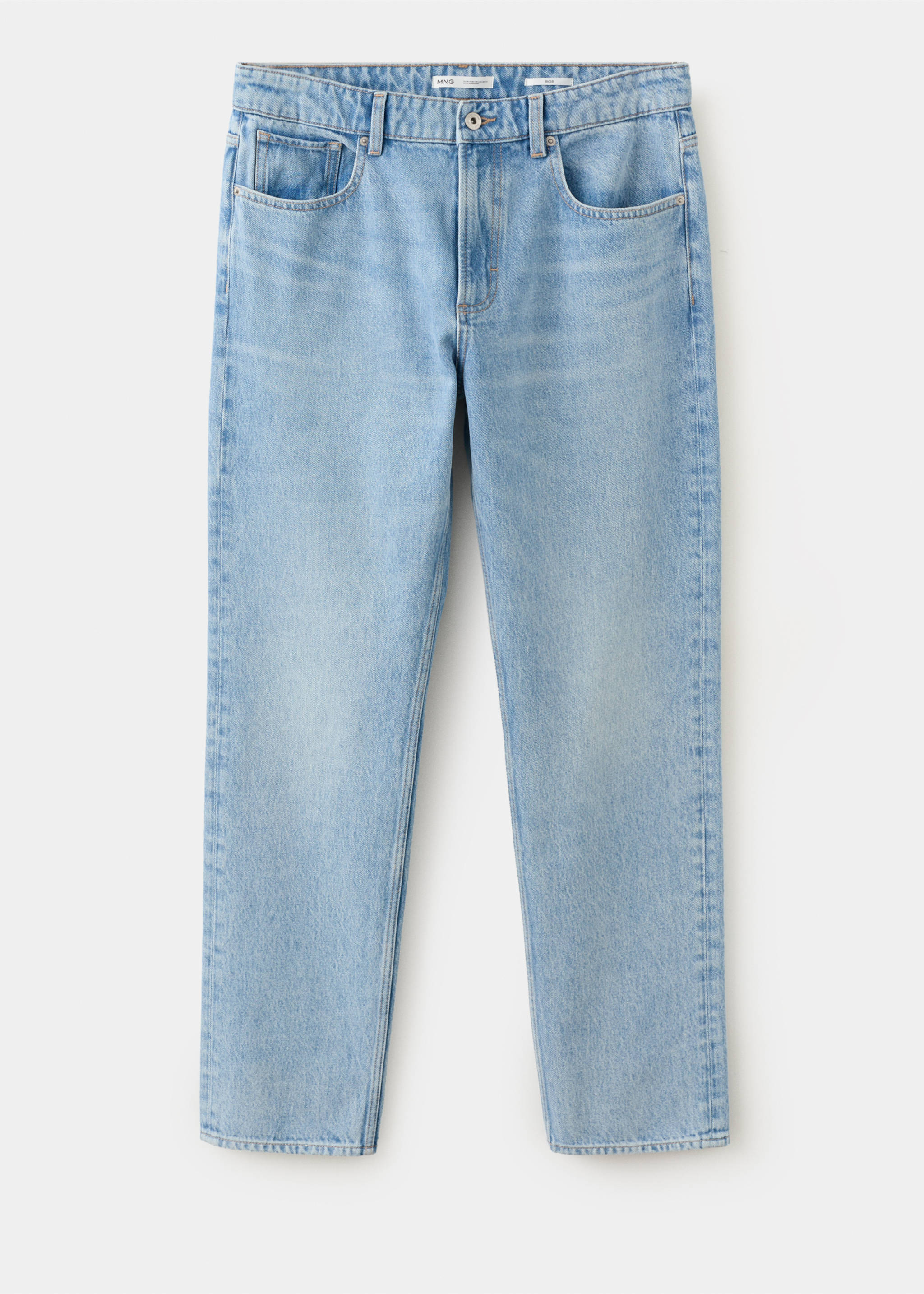 Regular Fit-Jeans Bob - Artikel ohne Model, Hellblau. Ref: 37004410-00.