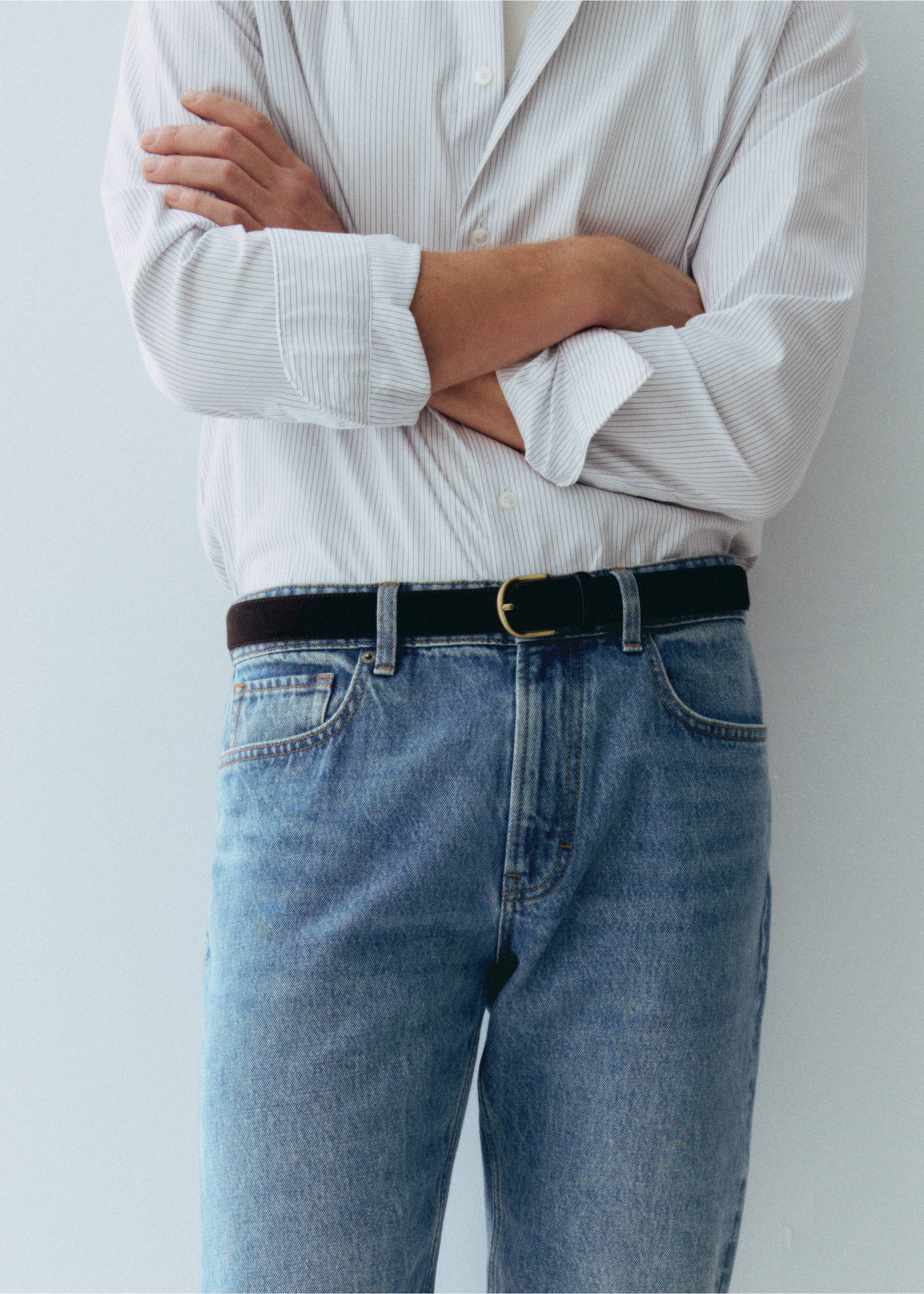 Regular Fit-Jeans Bob - Mittlere Ansicht, Mittelblau. Ref: 37004411-01.