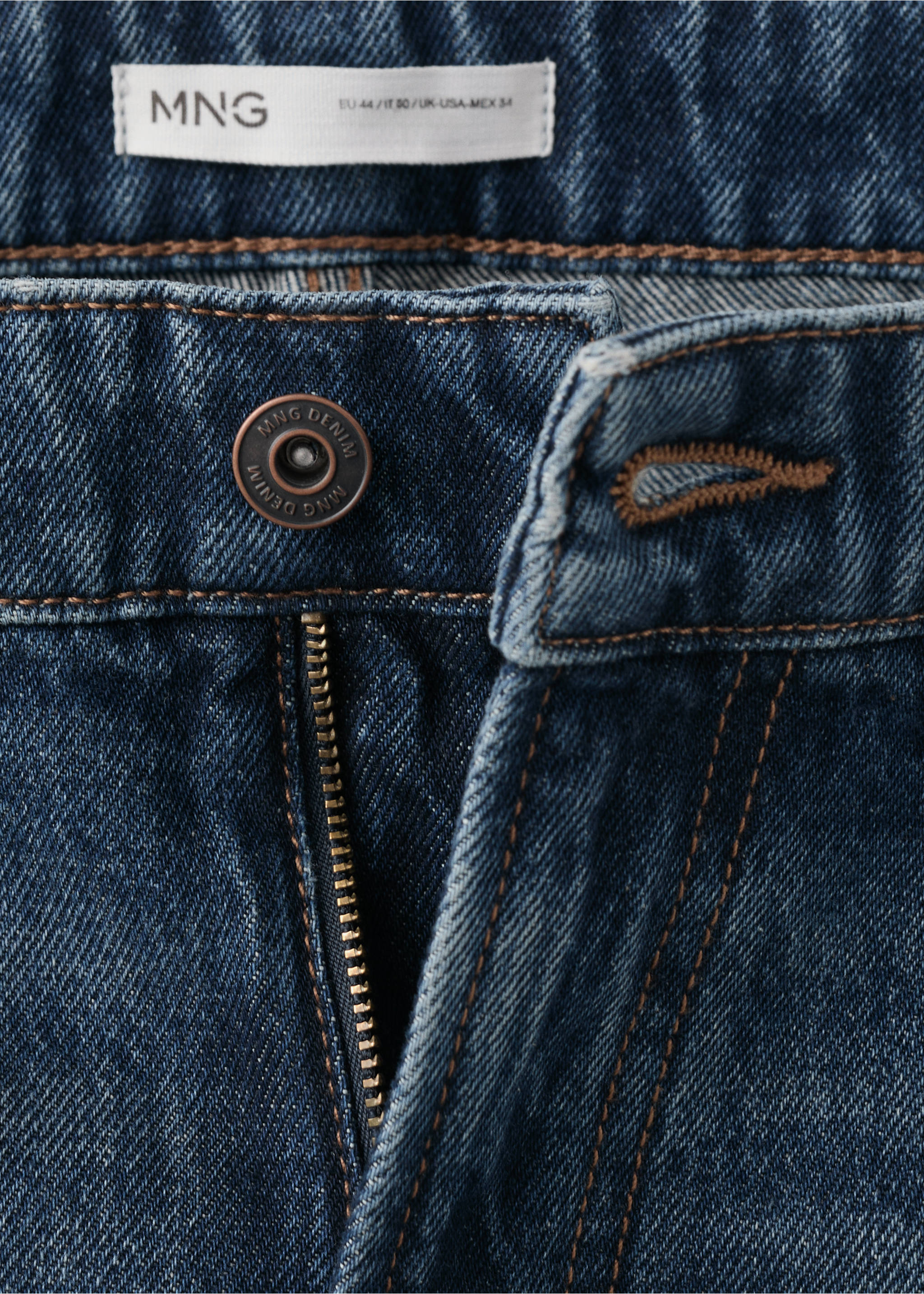 Regular Fit-Jeans Bob - Detail des Artikels 0, Dunkelblau. Ref: 37004412-00.