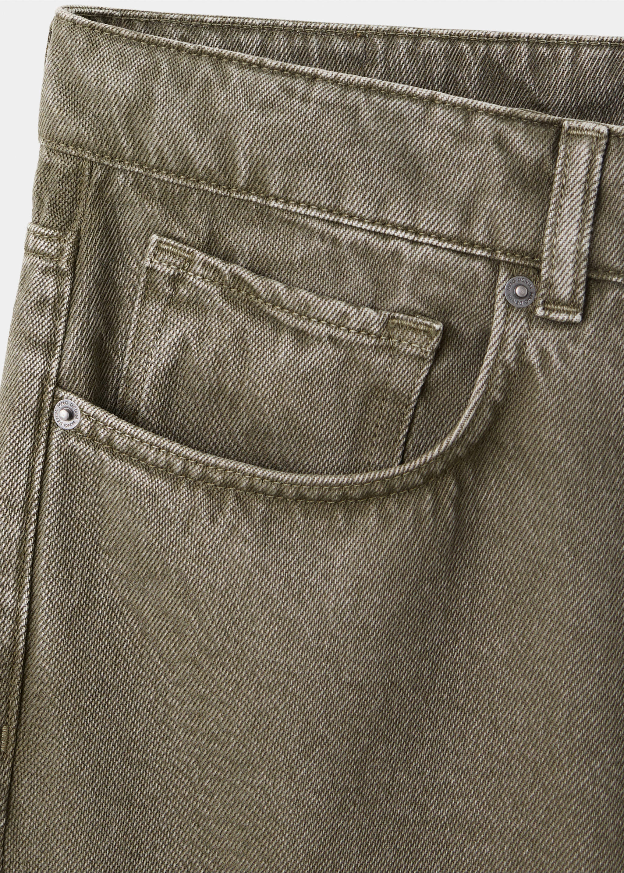 Jeans bobc - Détail de l'article 8, Kaki. Ref: 37004416-00.