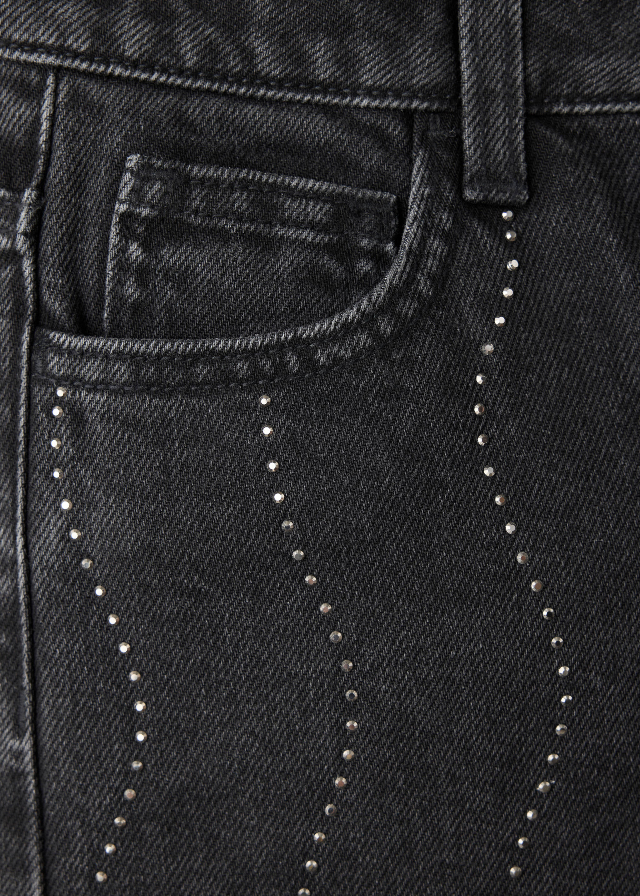 Sequined wide-leg jeans - تفاصيل المنتج 0