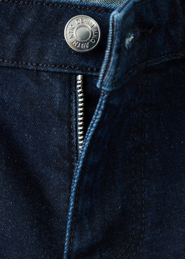 Wide-leg jeans with decorative stitching — Open Blue