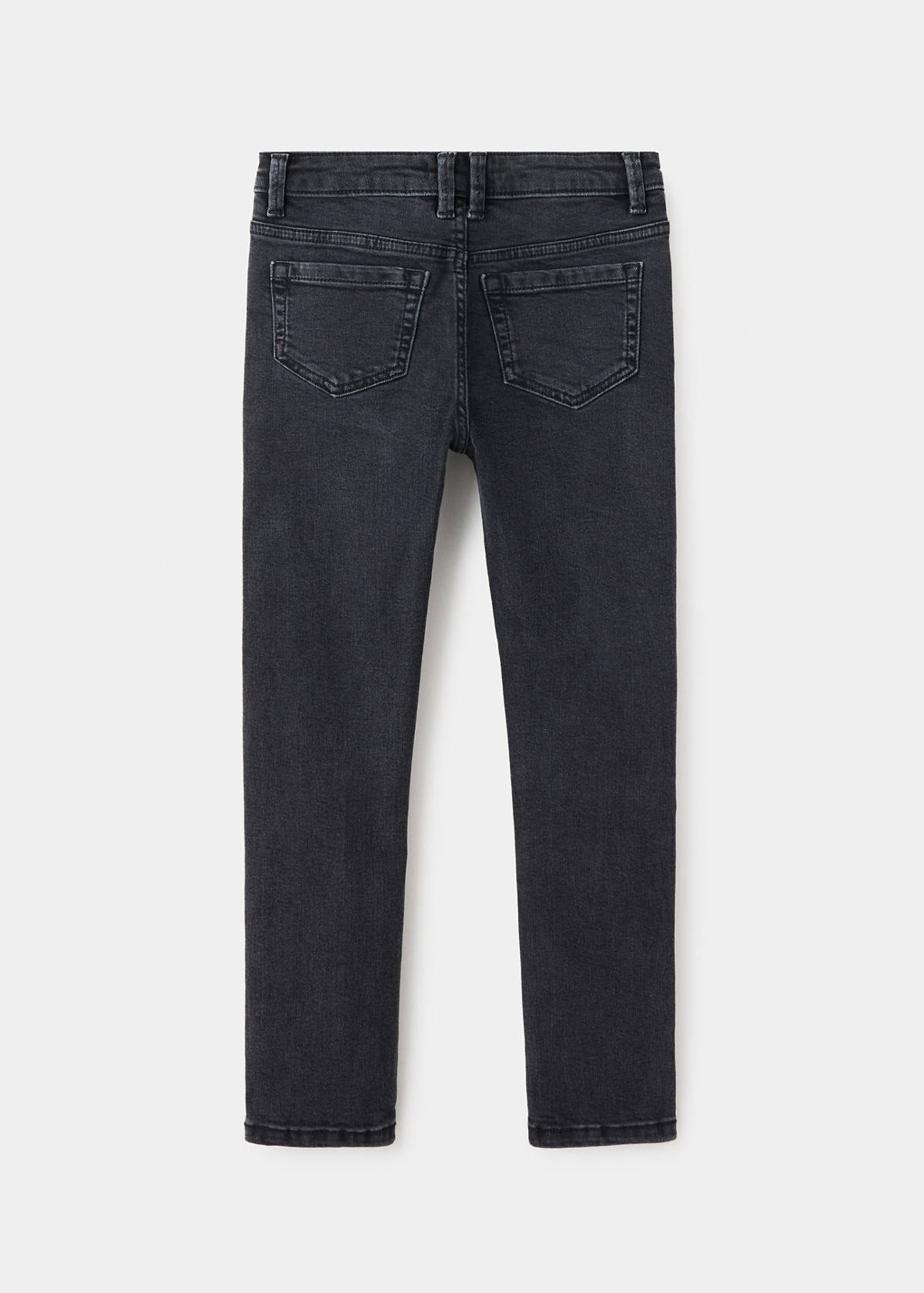 Skinny jeans with studs — Black denim