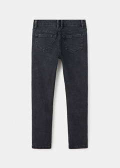 Skinny jeans with studs — Black denim 3