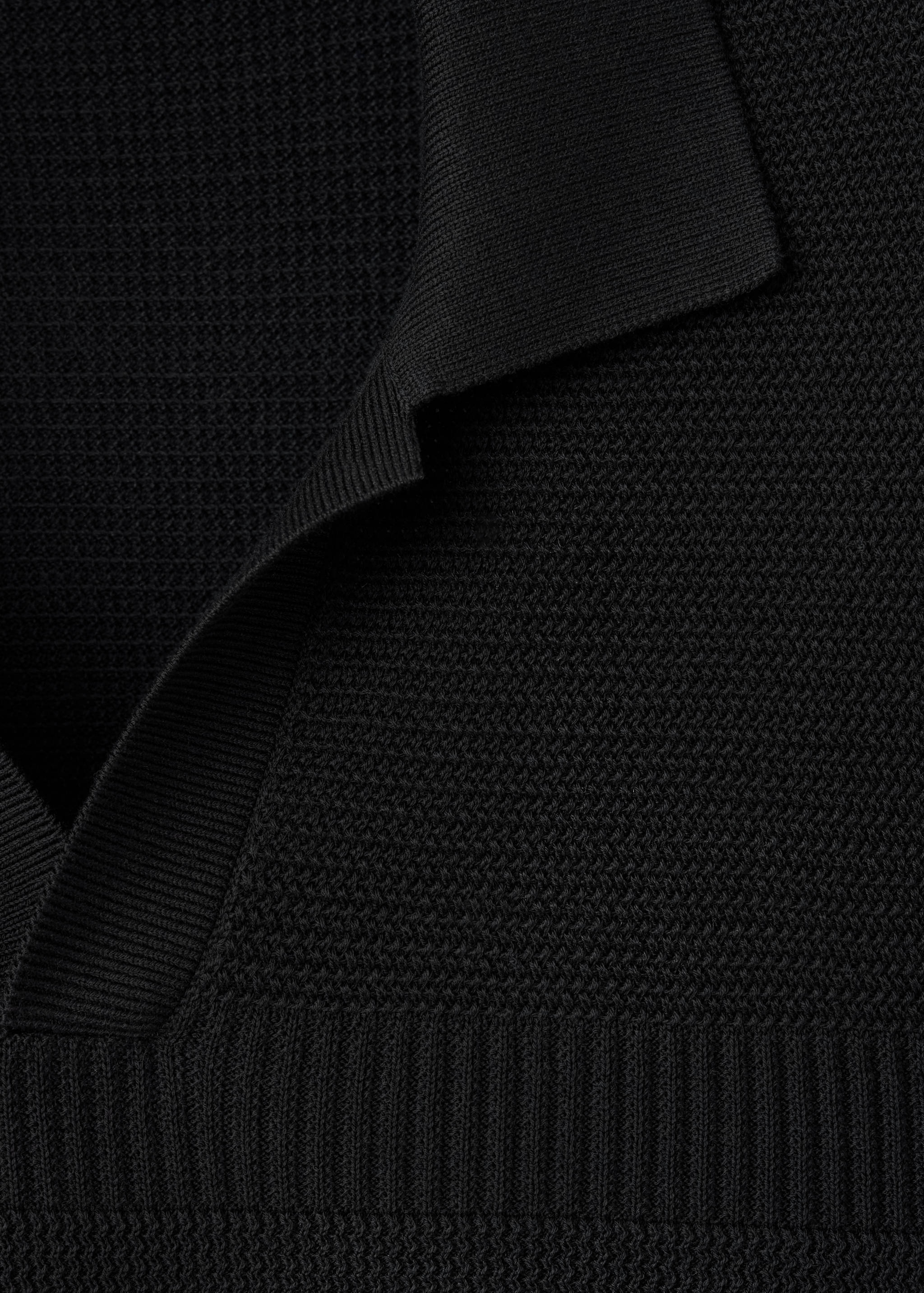 100% cotton fine knit polo - Details of the article 8