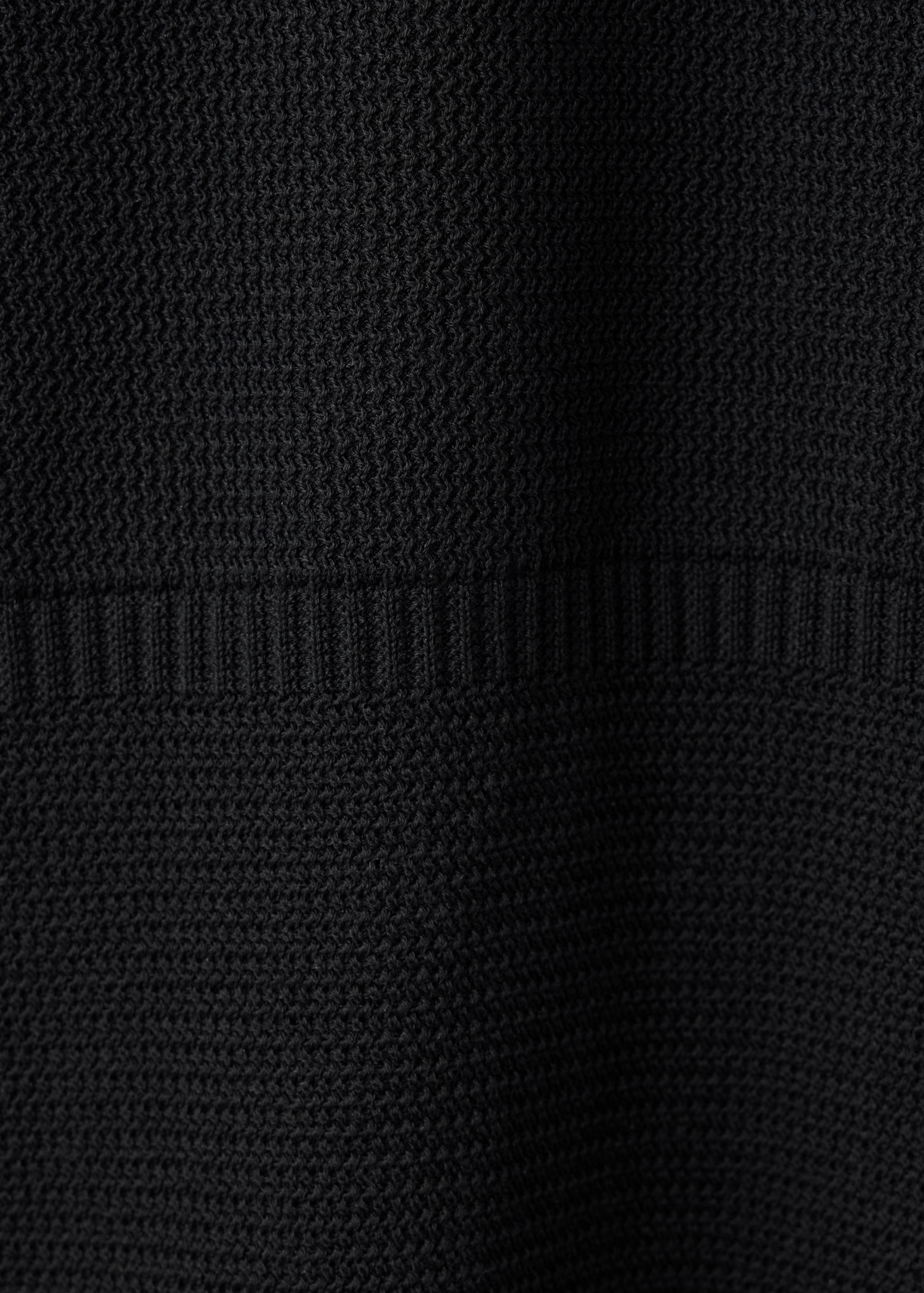 100% cotton fine knit polo - Details of the article 0