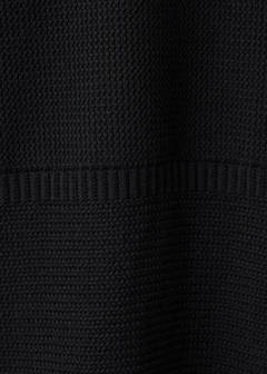 100% cotton fine knit polo — Black 10