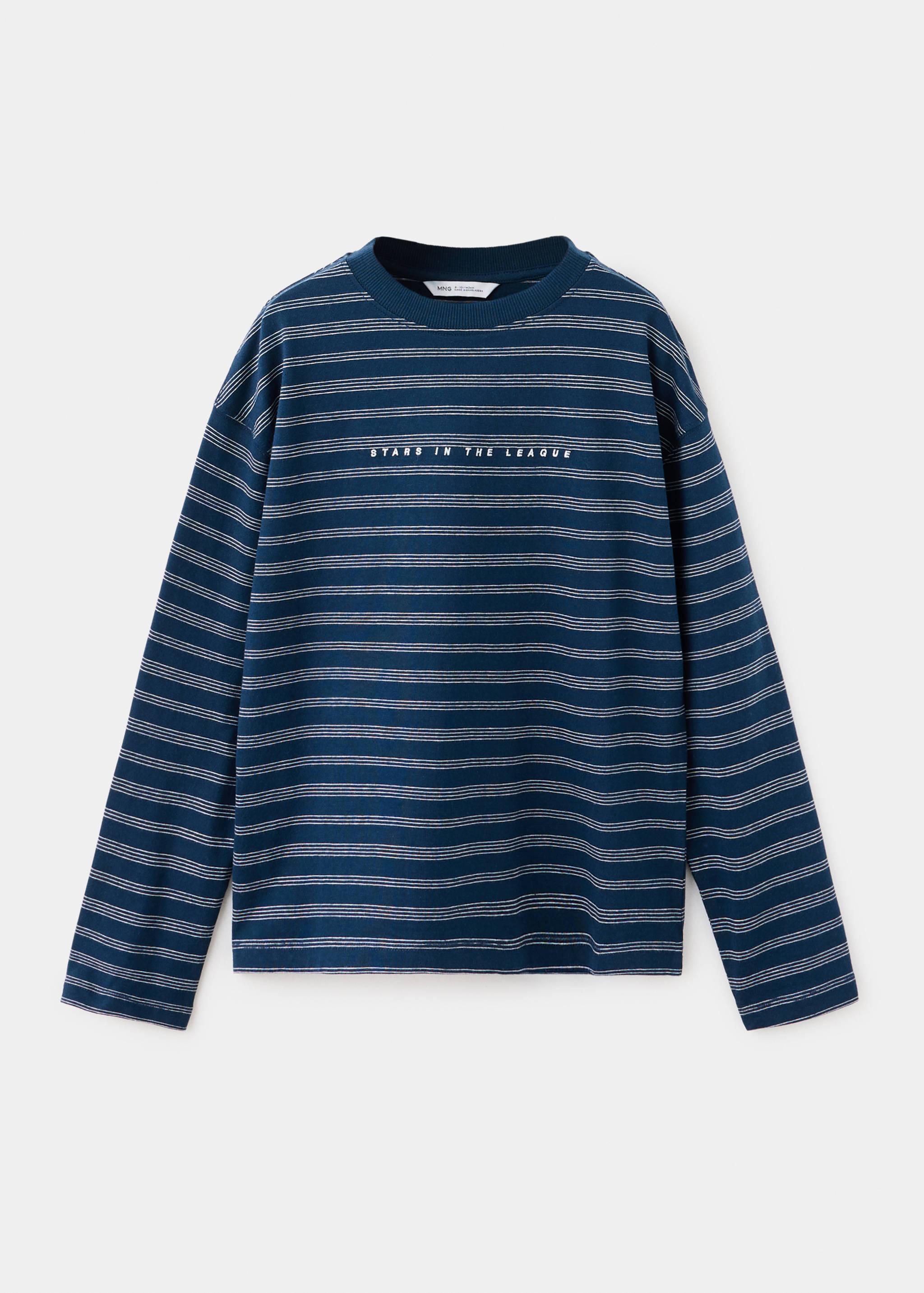 Striped oversized t-shirt - Article without model