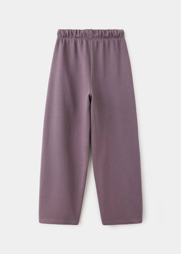 Cotton jogger-style trousers