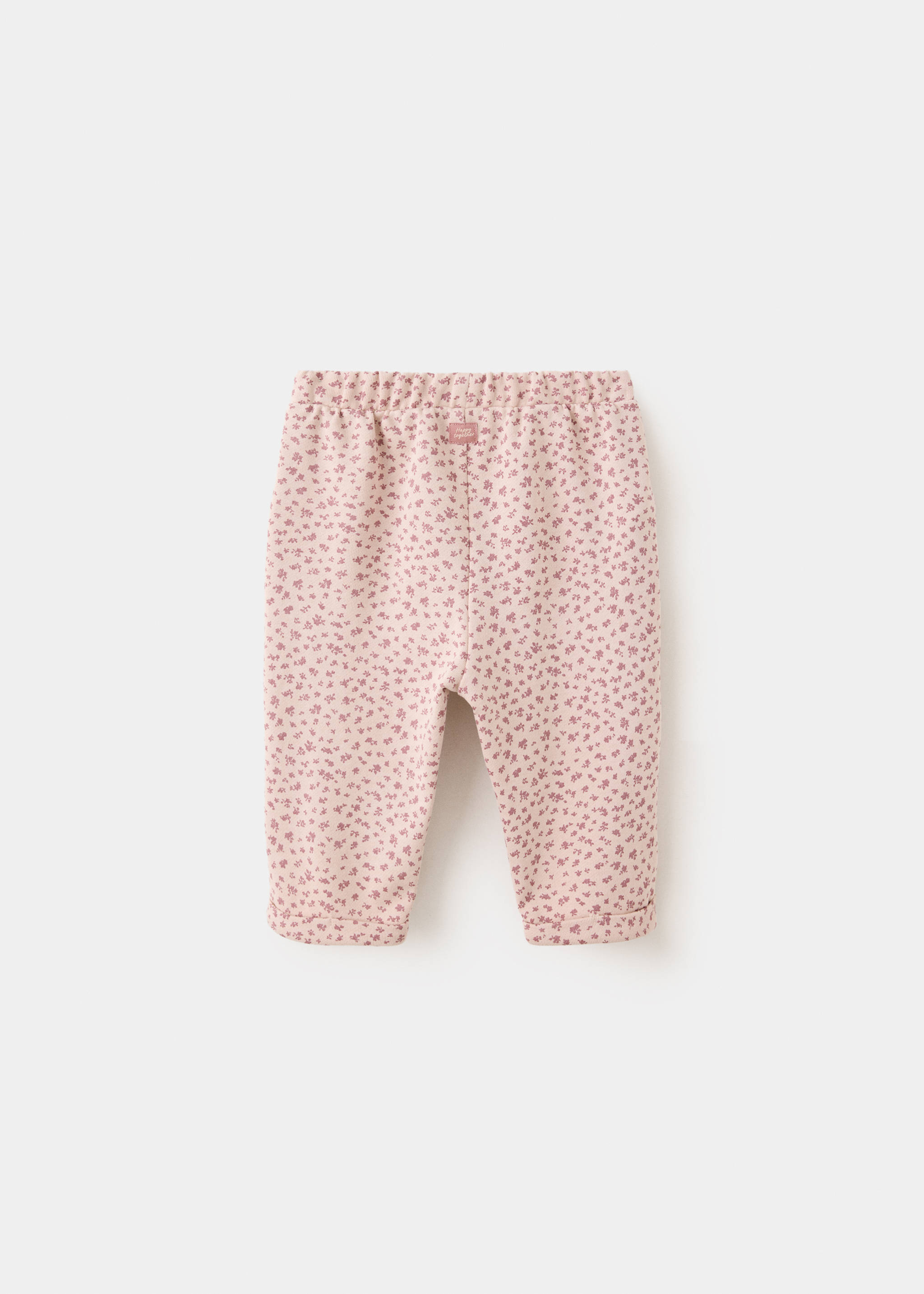 Printed jogger trousers - Reverse of the article