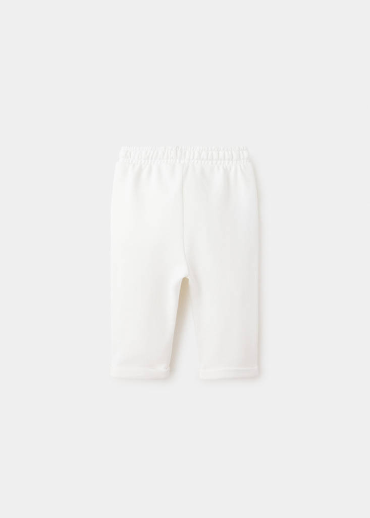 Cotton jogger-style trousers