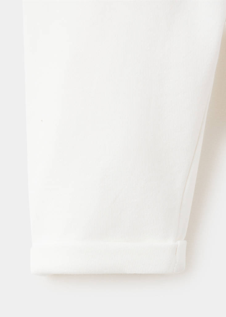 Cotton jogger-style trousers - thumbnail 4