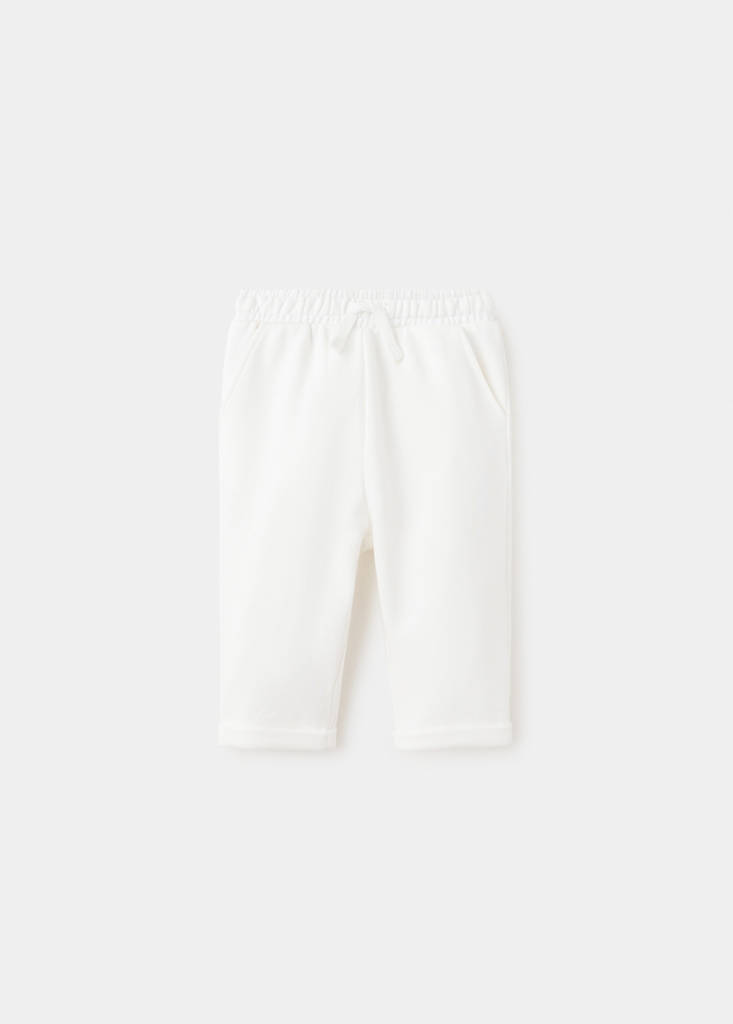 Cotton jogger-style trousers - thumbnail 2
