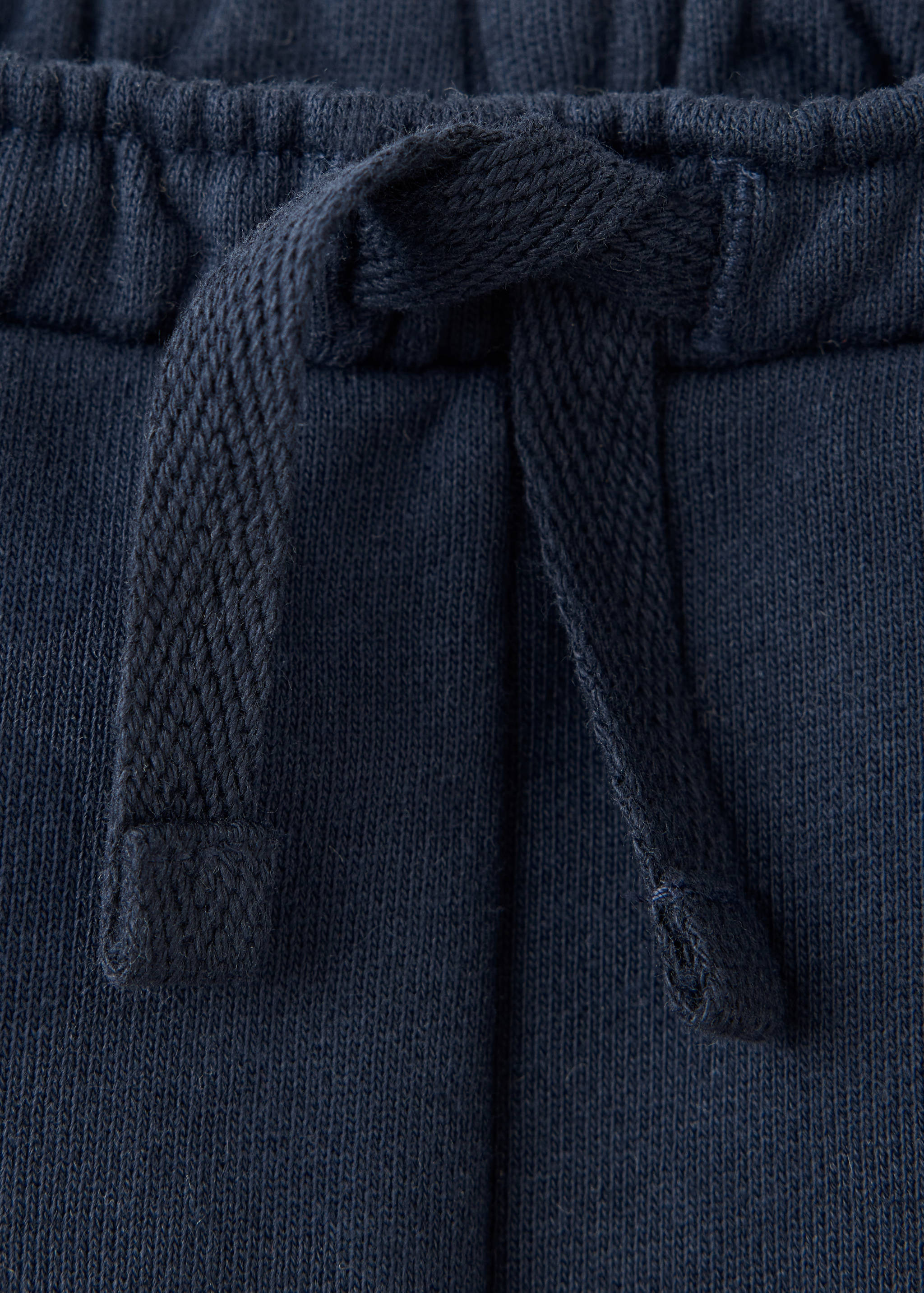 Cotton jogger-style trousers - Details of the article 8