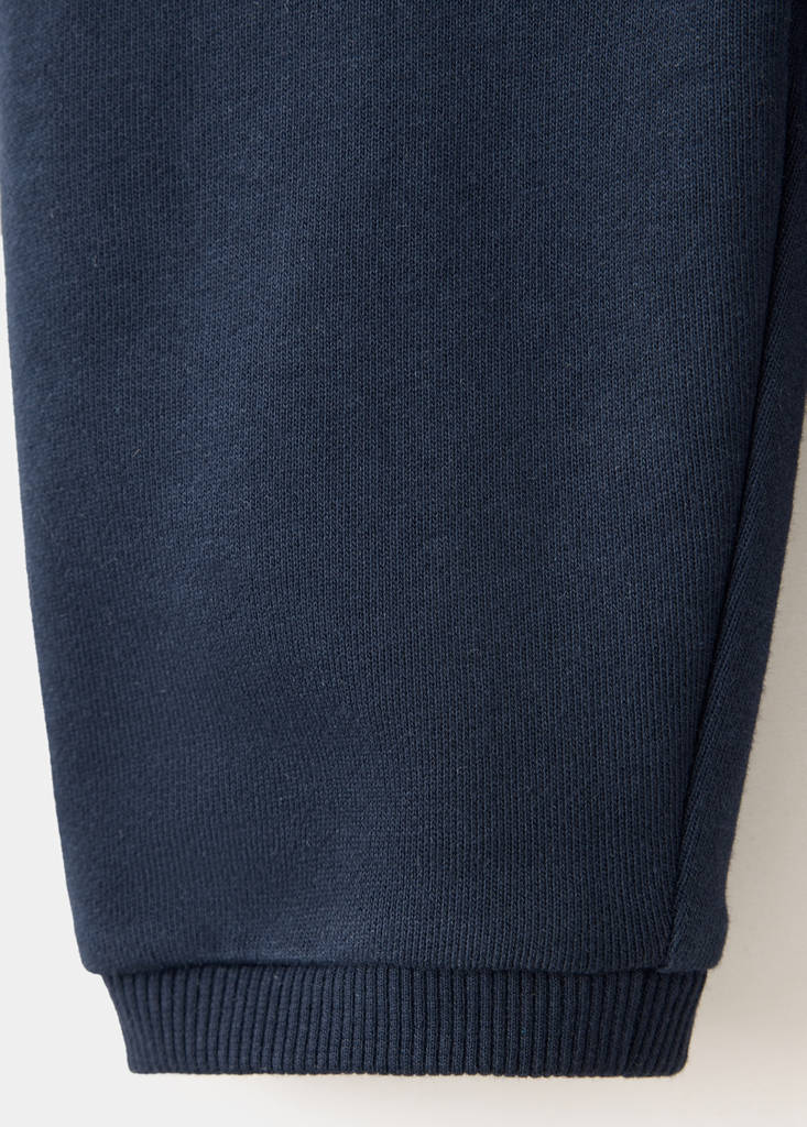 Cotton jogger-style trousers - thumbnail 4