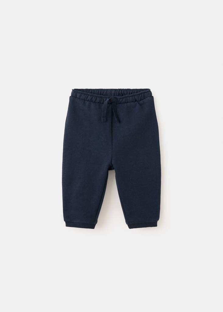Cotton jogger-style trousers - thumbnail 2
