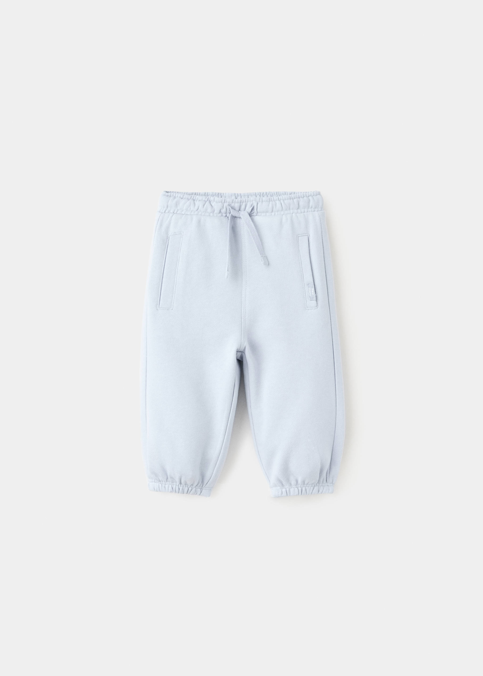 Cotton jogger-style trousers - Article without model