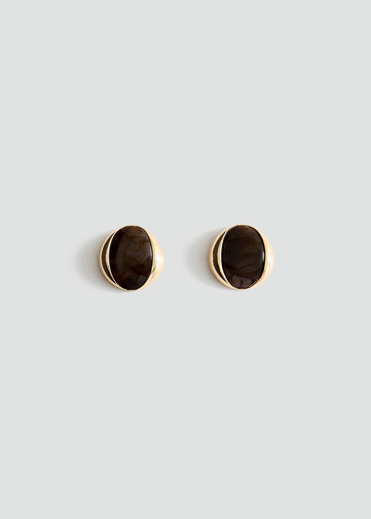 Stones earrings — Gold