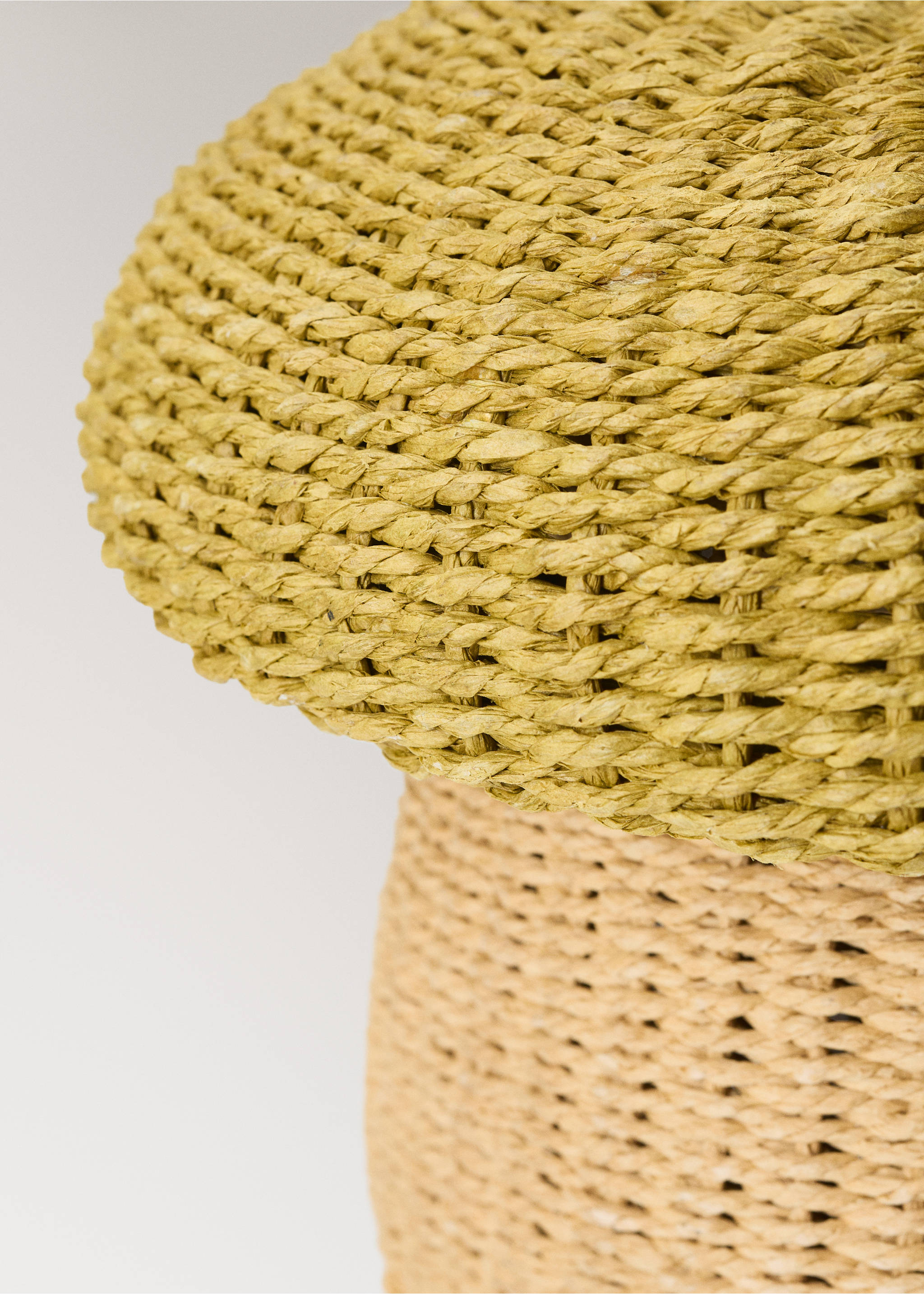 100% paper basket with animated design - Details of the article 2, Forest Green. Ref: 37004461-00.