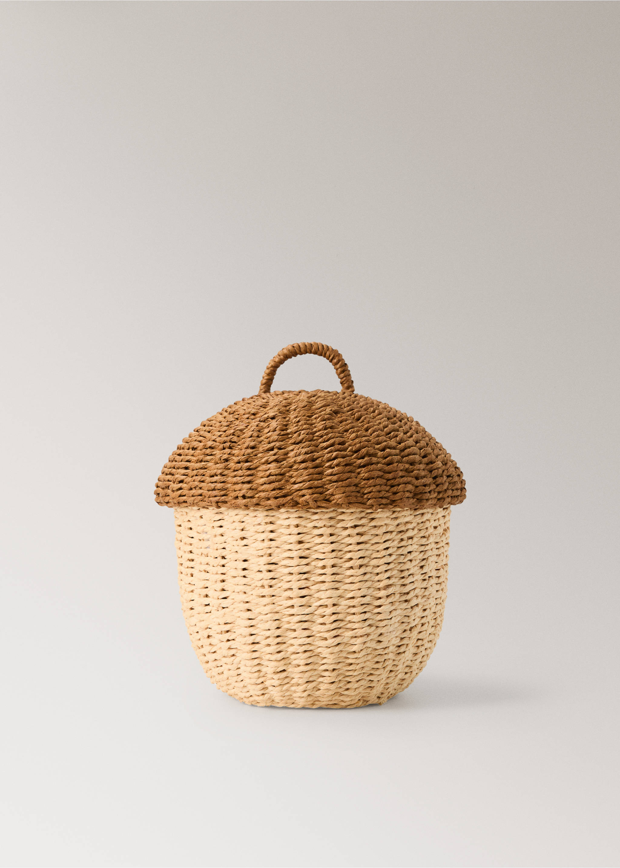 100% paper basket with animated design - Article without model, Brown. Ref: 37004462-00.