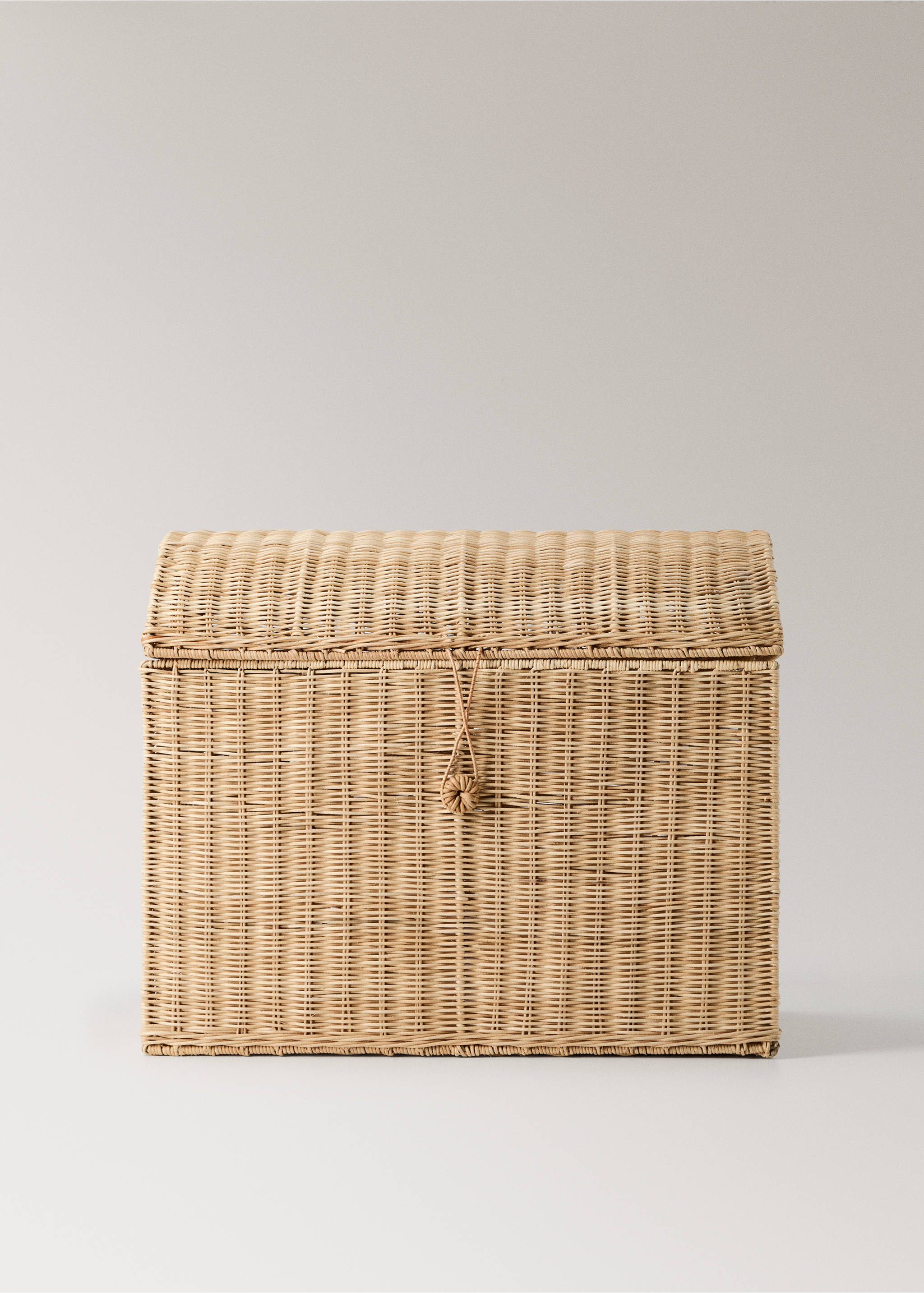 Medium rattan basket trunk - Article without model, Beige. Ref: 37004466-00.