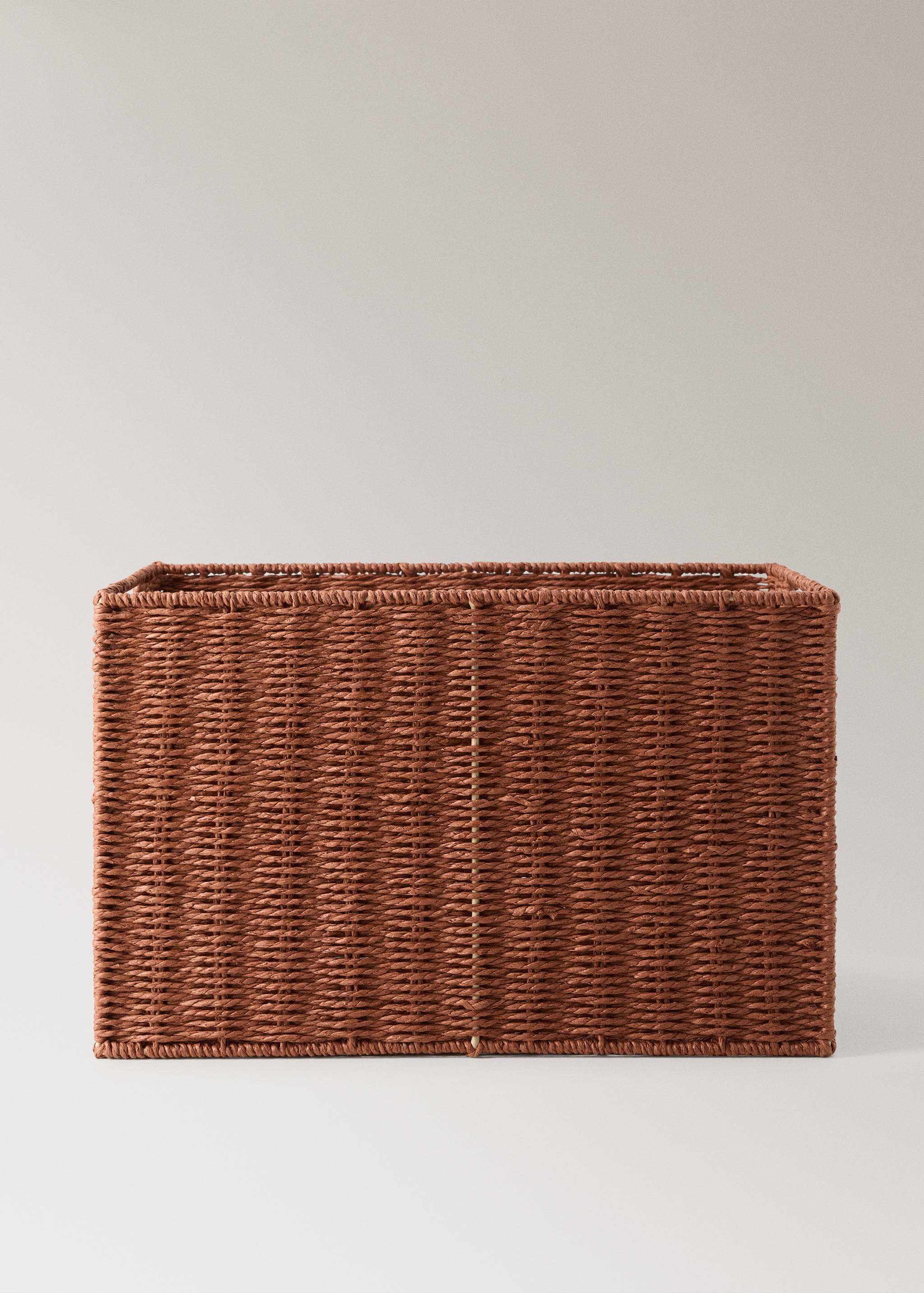 Grand panier en panier couleur - Article sans modèle