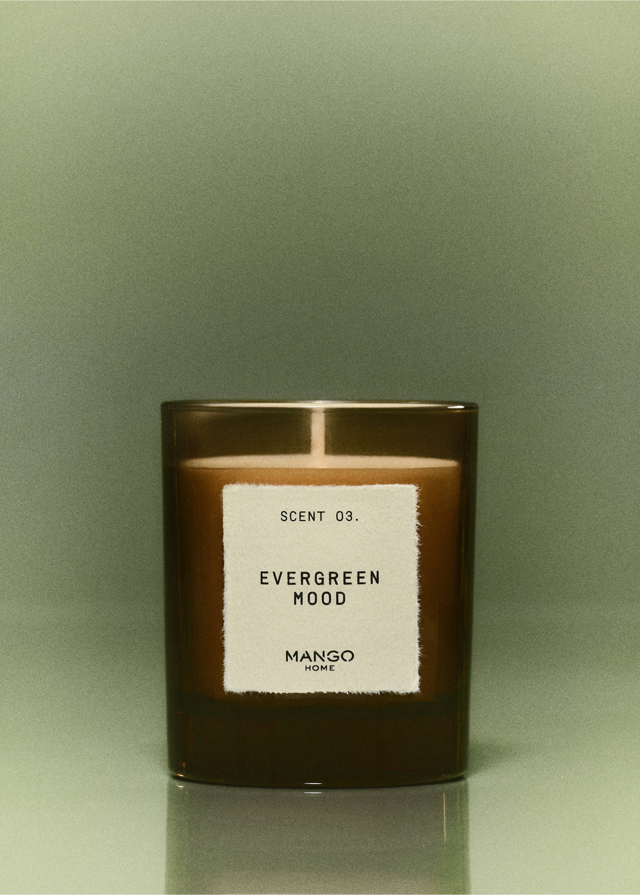 Ароматична свічка EVERGREEN MOOD 200 гр - Загальний план, Коричневий. Ref: 37004477-00.