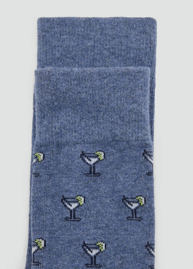 Pack of 2 combined socks — Blue