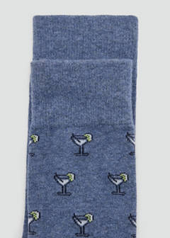 Pack of 2 combined socks — Blue 2