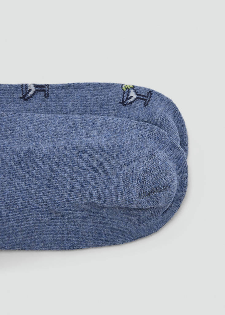 Pack of 2 combined socks — Blue
