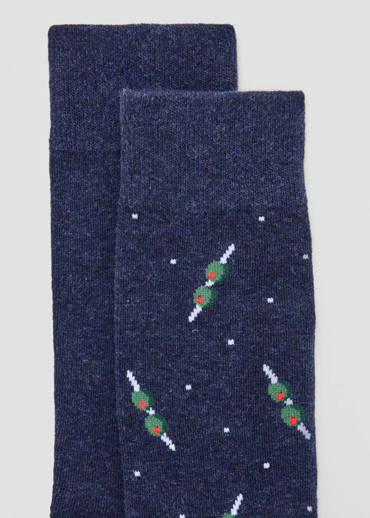 Pack of 2 combined socks — Navy