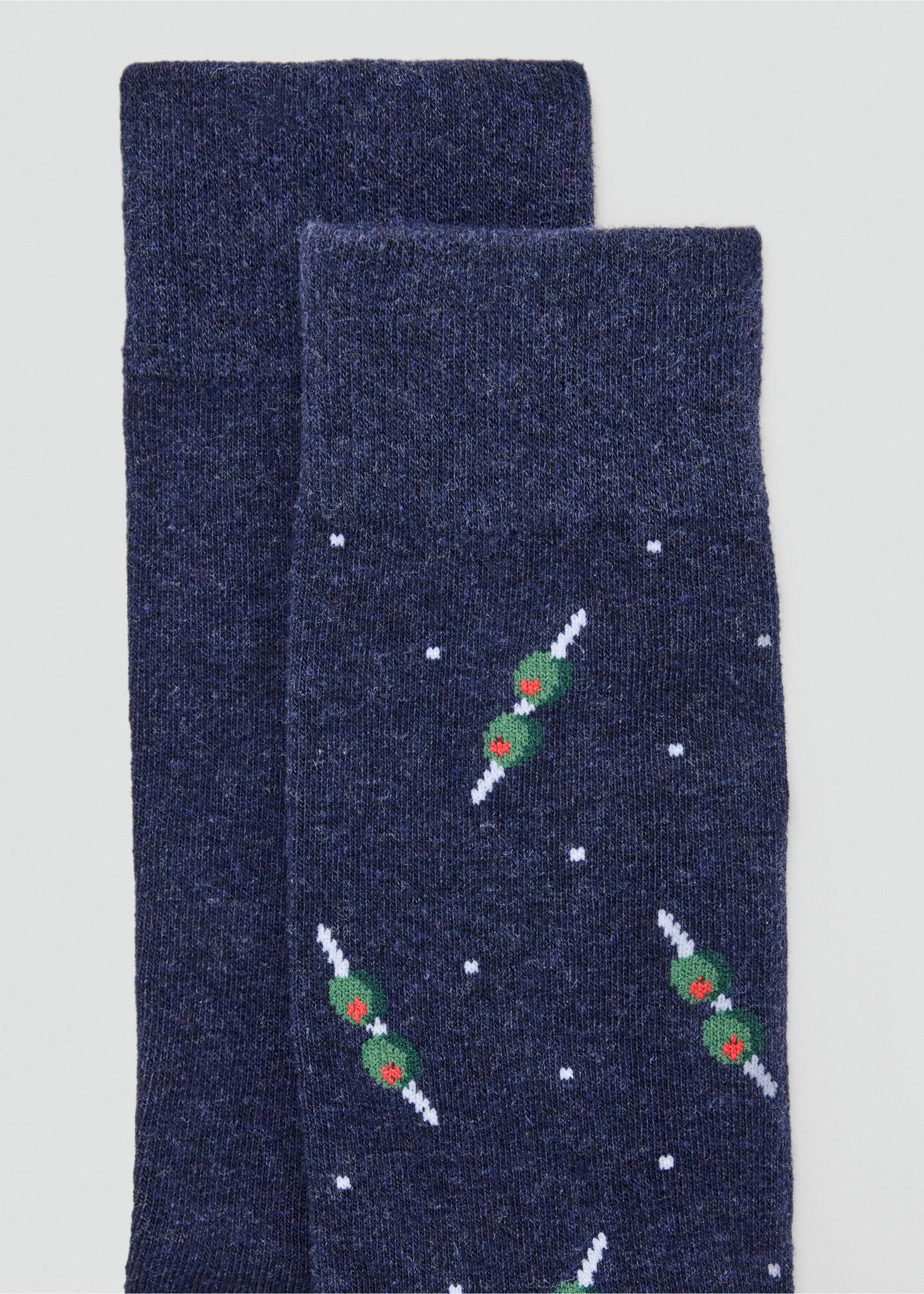 Pack of 2 combined socks - Details of the article 8, Navy. Ref: 37004777-00.