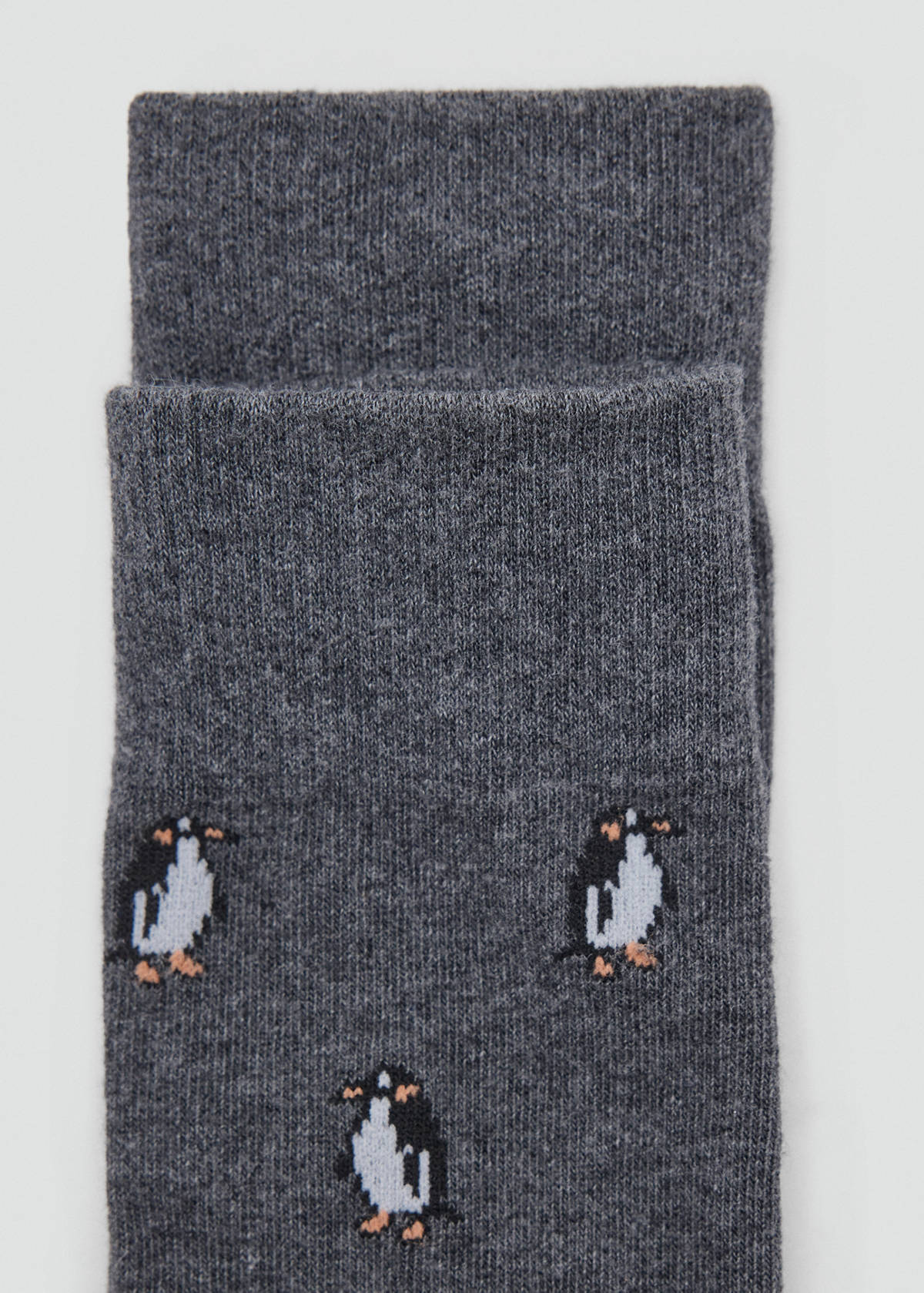 Pack of 2 combined socks — Dark Heather Grey