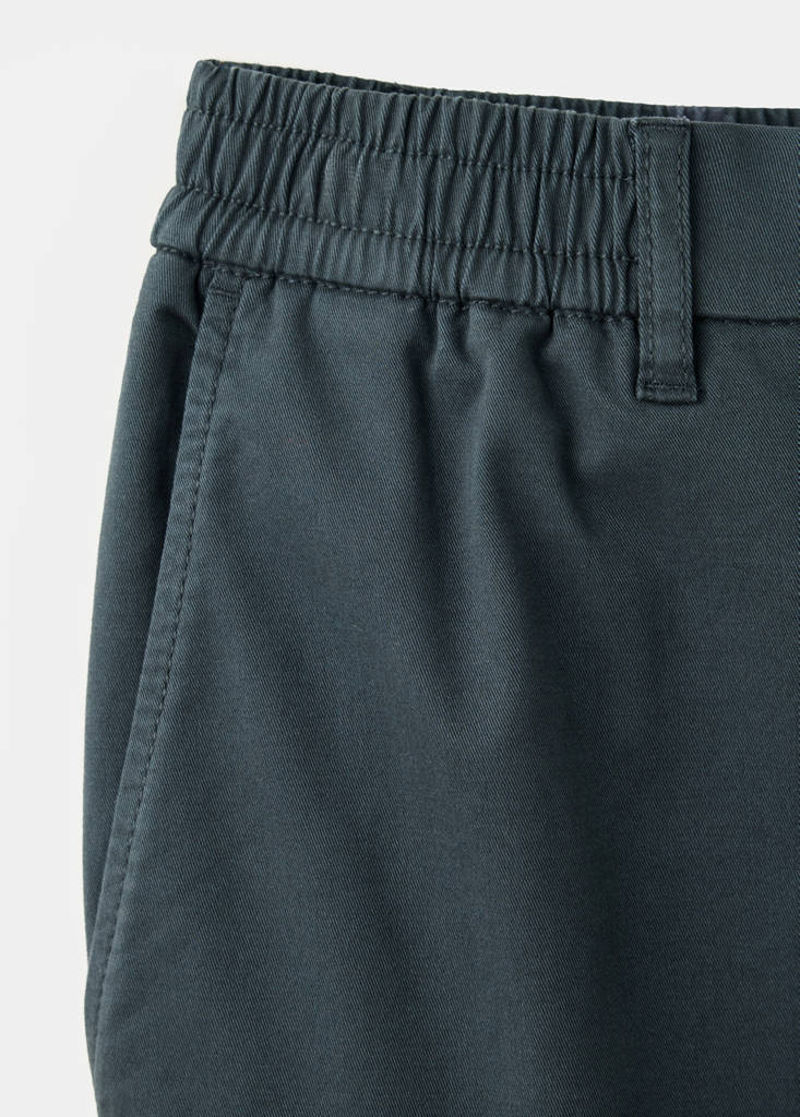 Straight cargo trousers — Navy
