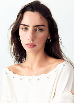 Knitted jumper with neck detail — White 3