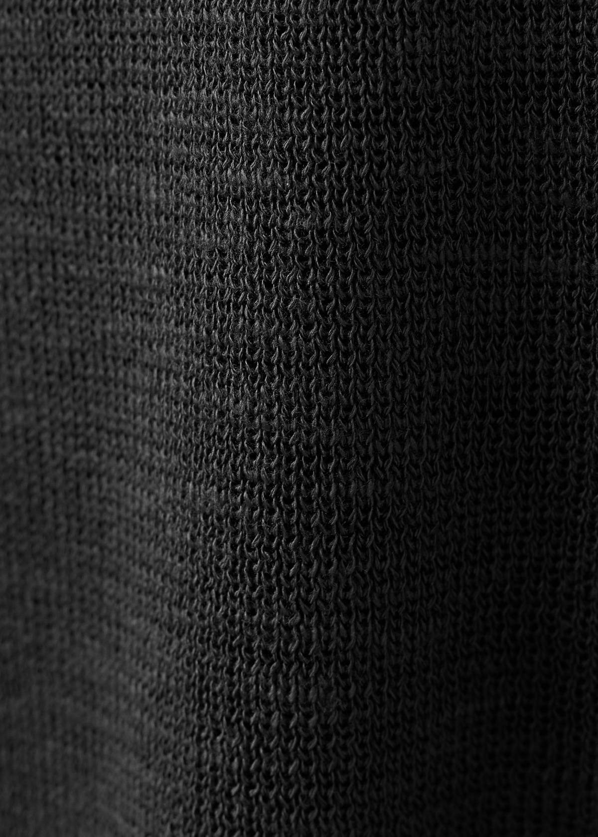 V-neck jumper with lace trim — Grey