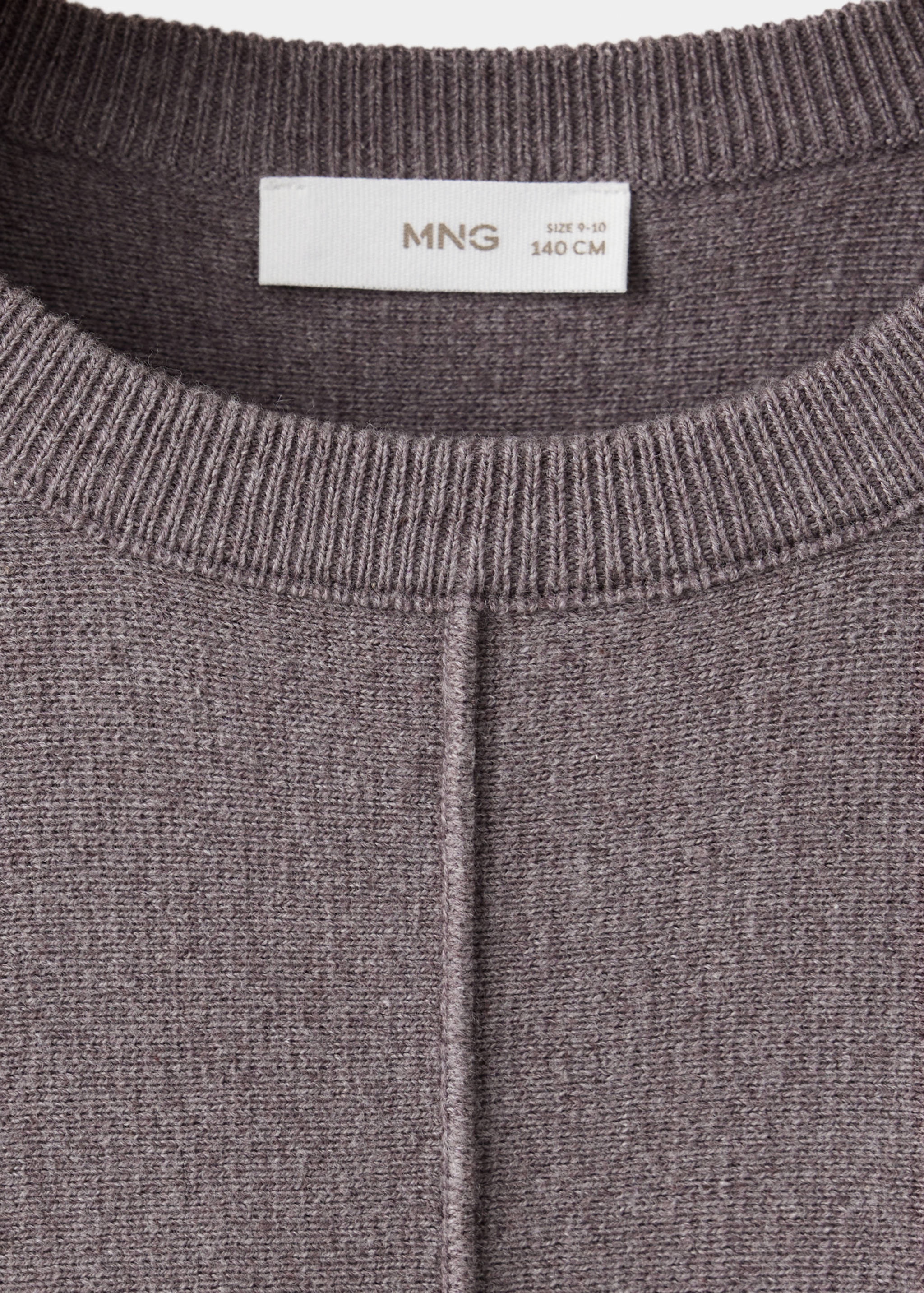 Knitted jumper with seam detail - Details of the article 8