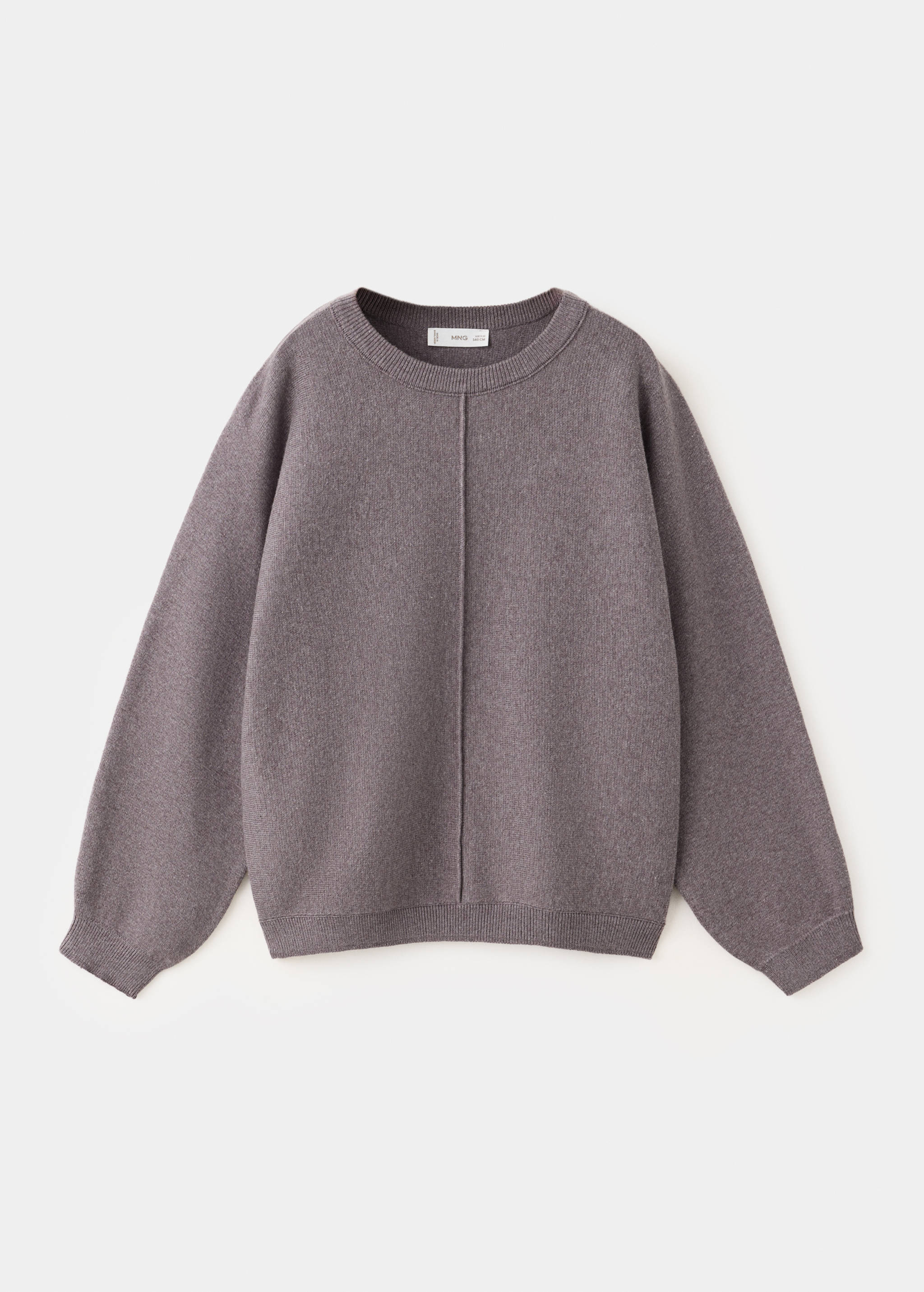 Knitted jumper with seam detail - Article without model