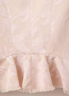 Jacquard jacket with frogging closures — Pink 6