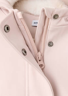 Rubberised jacket with hood — Pink 5