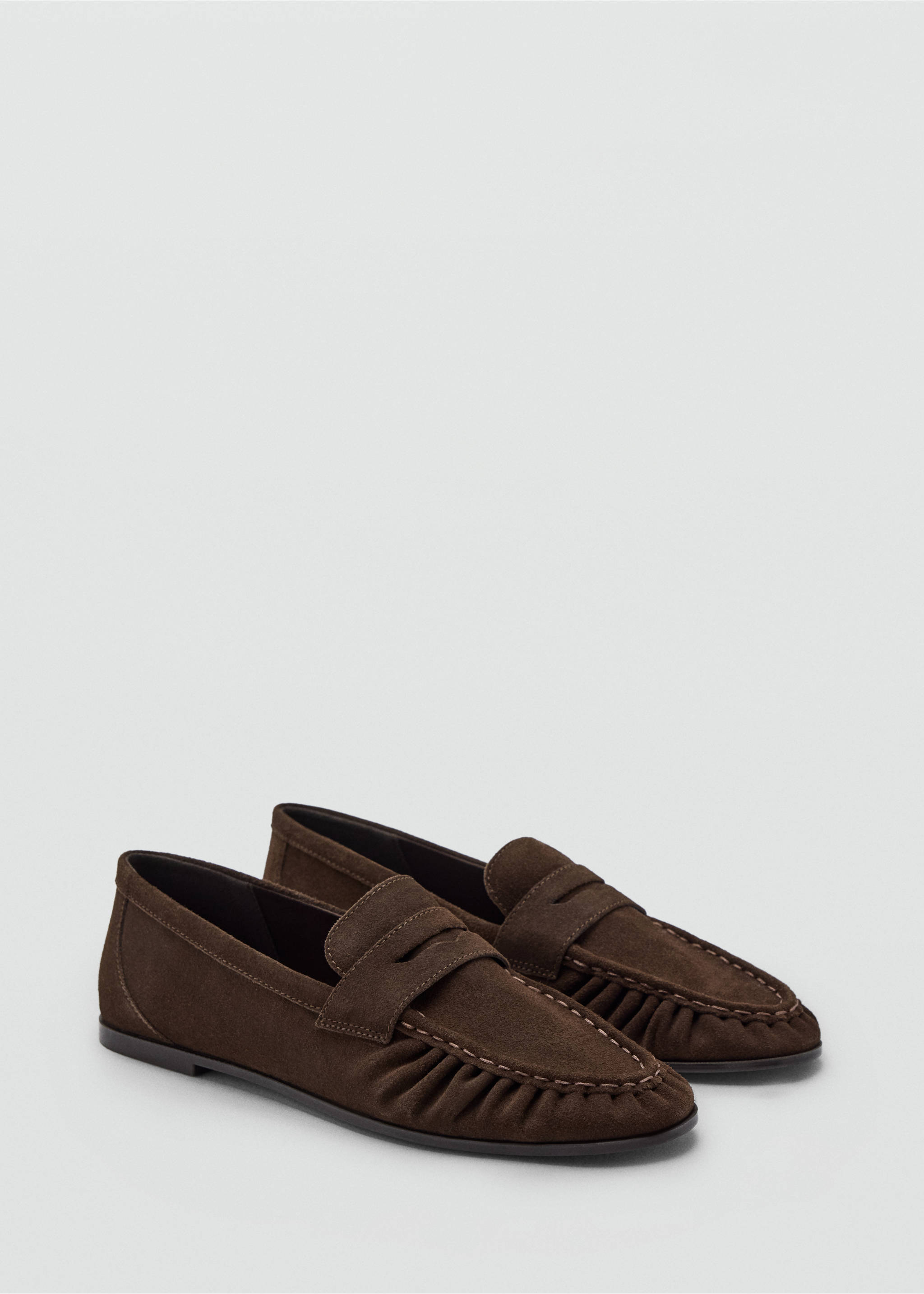 SHOES OLIEC - Medium plane, Chocolate. Ref: 37005158-00.