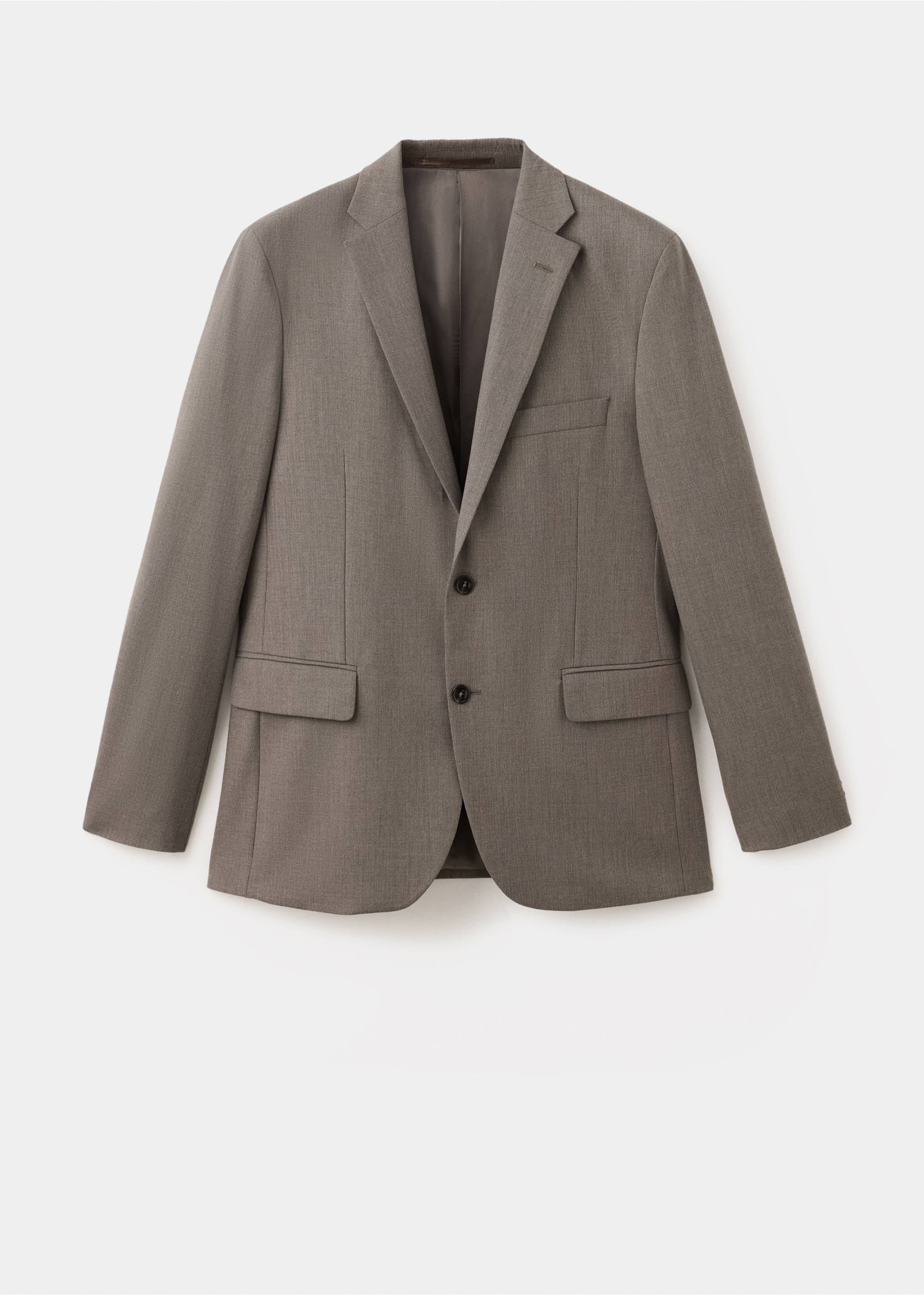 Veste de costume London regular-fit - Article sans modèle, Marron moyen. Ref: 37005160-00.