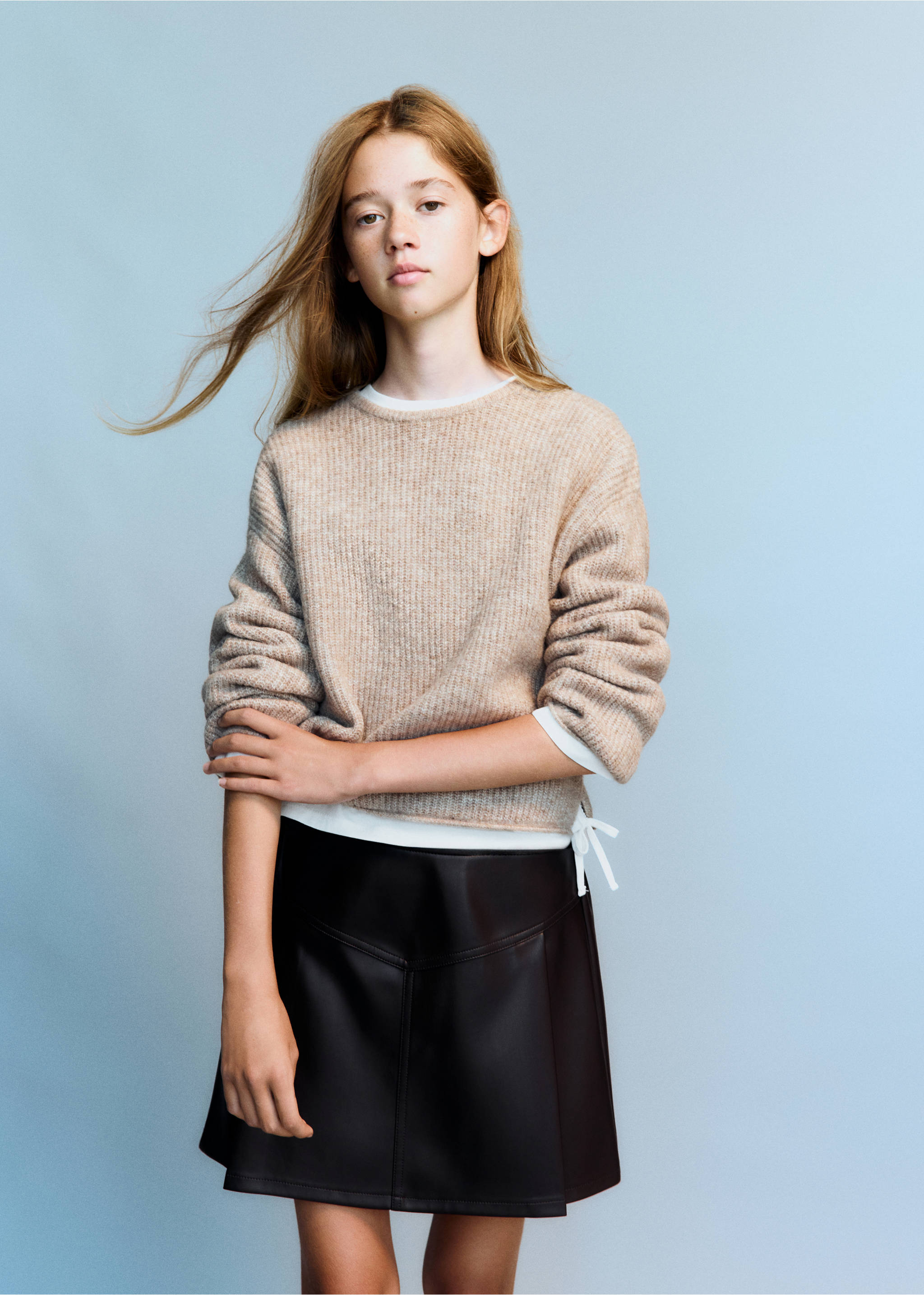 Sweater sophie - Medium plane, Medium Brown. Ref: 37005163-00.